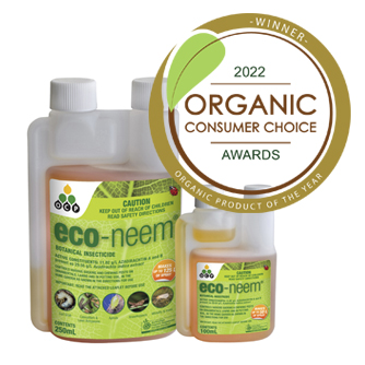 eco-neem wins 2022 Organic Consumer Choice Award